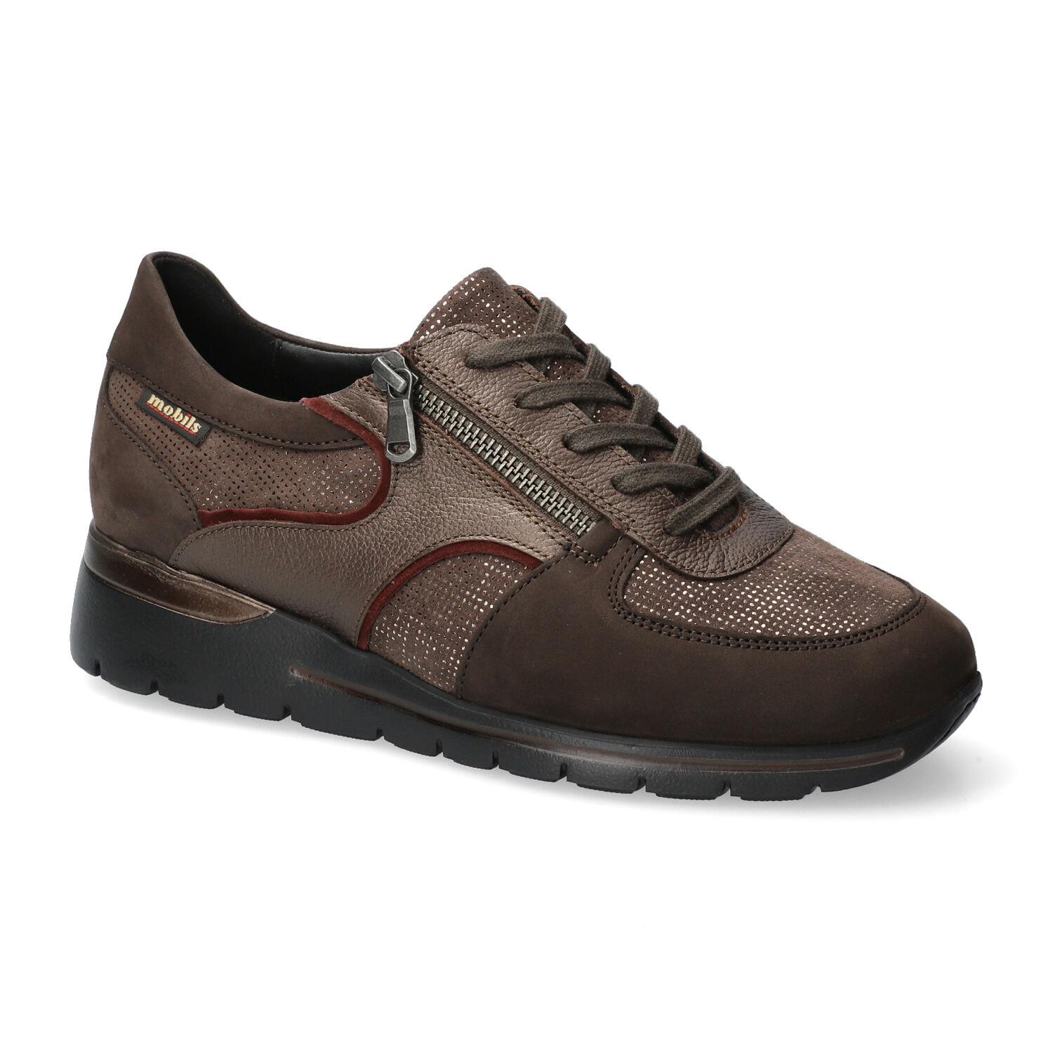 lacets femme modèle Esra chene fonce - Mephisto